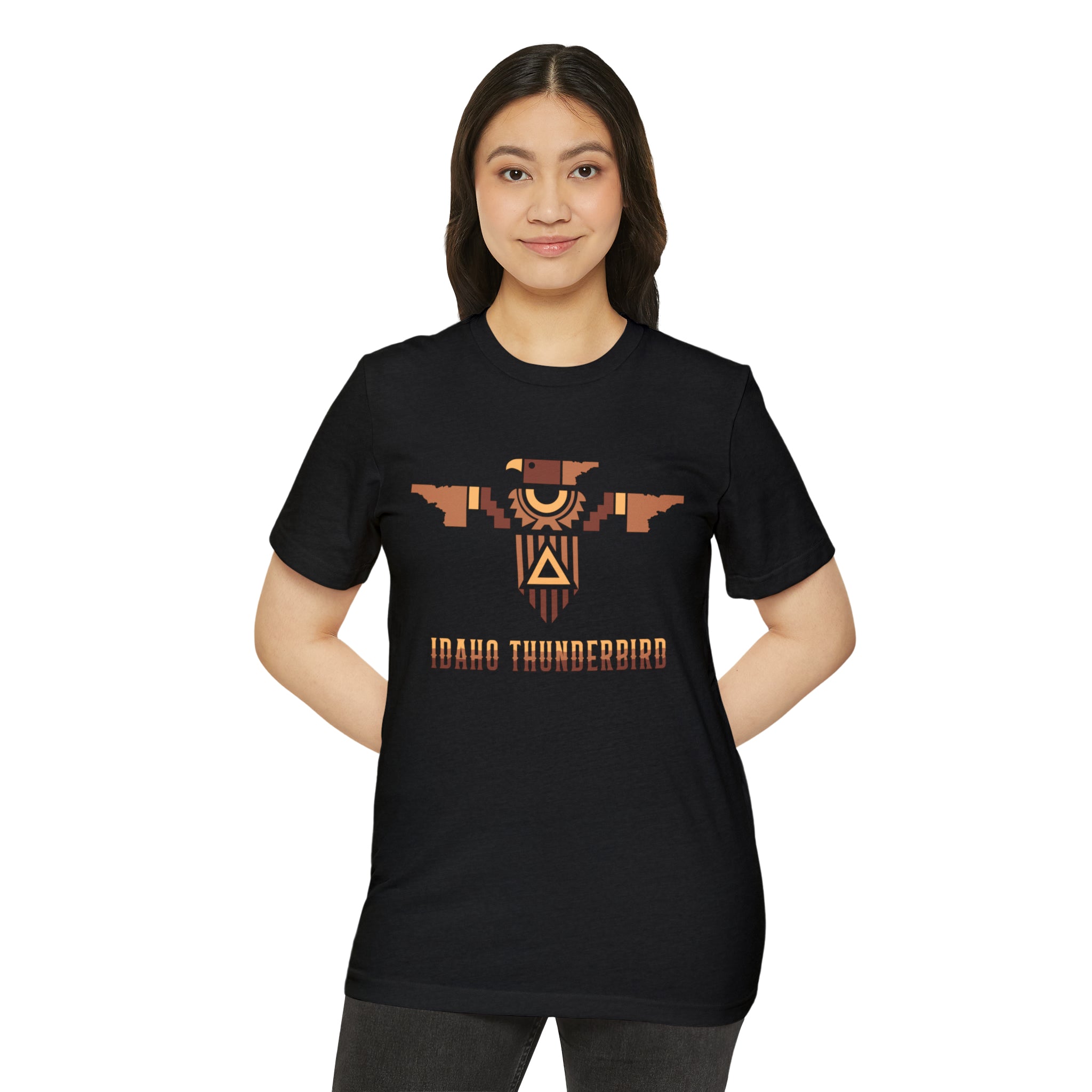 Idaho Thunderbird — Unisex Recycled Organic T-Shirt